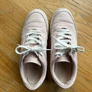 H&M Pale Pink Lace-Up Women's Sneakers